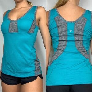 - Lululemon Recharge Blue Tank Top